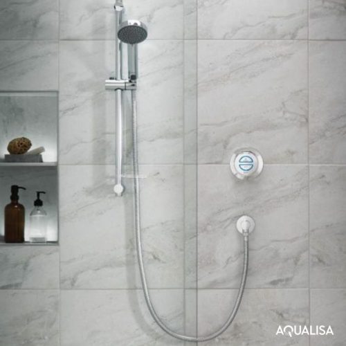 Aqualisa Quartz Classic Smart Digital Shower Concealed with Adjustable Head Shower - Ireland